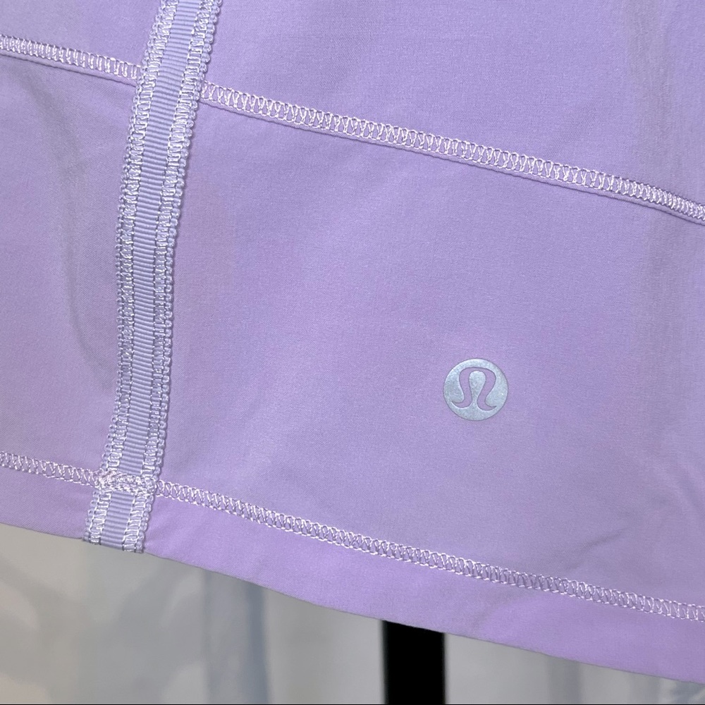Lululemon Pace Rival Skirt II in Lilac/Wave Twist Lilac Caspian Blue 4 Tall - Picture 5 of 16